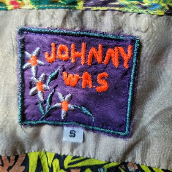 Johnny Was Strappy Silk Midi Dress Size S - Picture 8 of 8